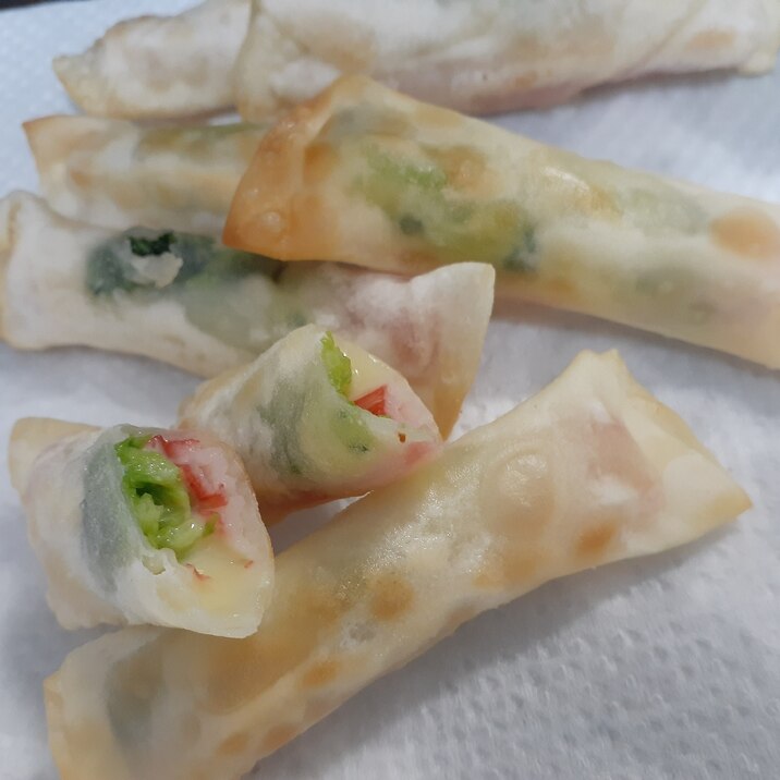 手が止まらん!ブロッコリー入りカリカリチーズ揚げ